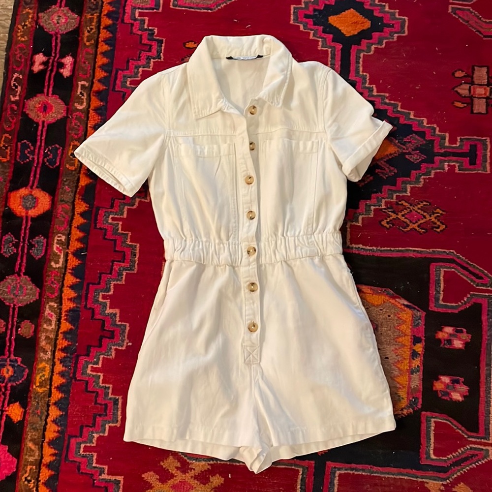 Zara white romper